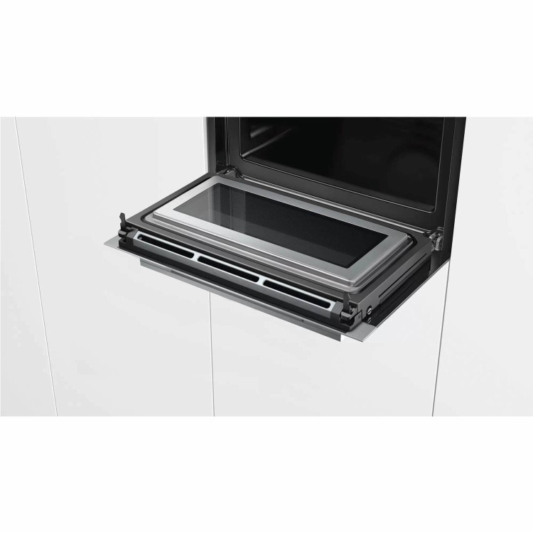 Siemens iQ700 Built In Combination Microwave Oven and Grill - Stainless Steel