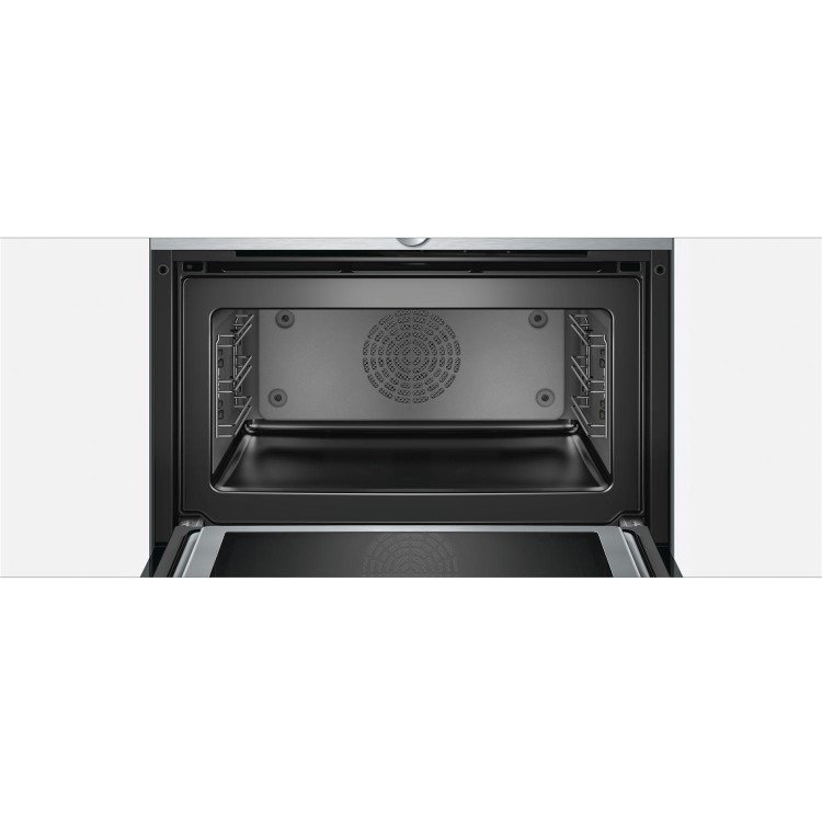 GRADE A2 - Siemens CM656GBS6B iQ700 Stainless Steel Built-in Combination Microwave Oven With Catalytic Liners And TFT touchDisplay