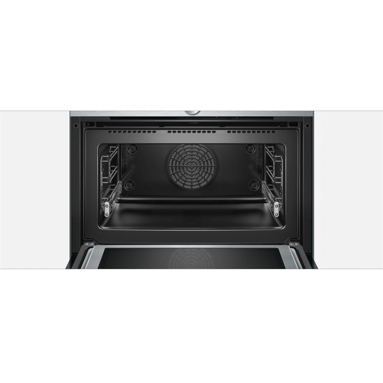 Siemens iQ700 Built-in Combination Microwave Oven with Pyrolytic Cleaning - Stainless Steel