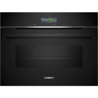 Siemens iQ700 Built-In Combination Microwave Oven - Black