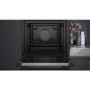 Siemens iQ700 Built In Electric Single Oven with Steam Function - Black