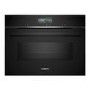 Siemens iQ700 Built-In Combination Microwave Oven - Black