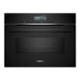 Siemens iQ700 Built-In Combination Microwave Oven - Black