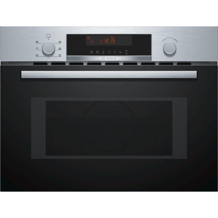Refurbished Bosch Serie 4 CMA583MS0B Built In 44L 900W Microwave Stainless Steel