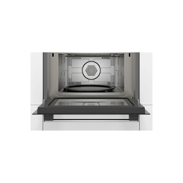 Refurbished Bosch Serie 4 CMA583MS0B Built In 44L 900W Microwave Stainless Steel