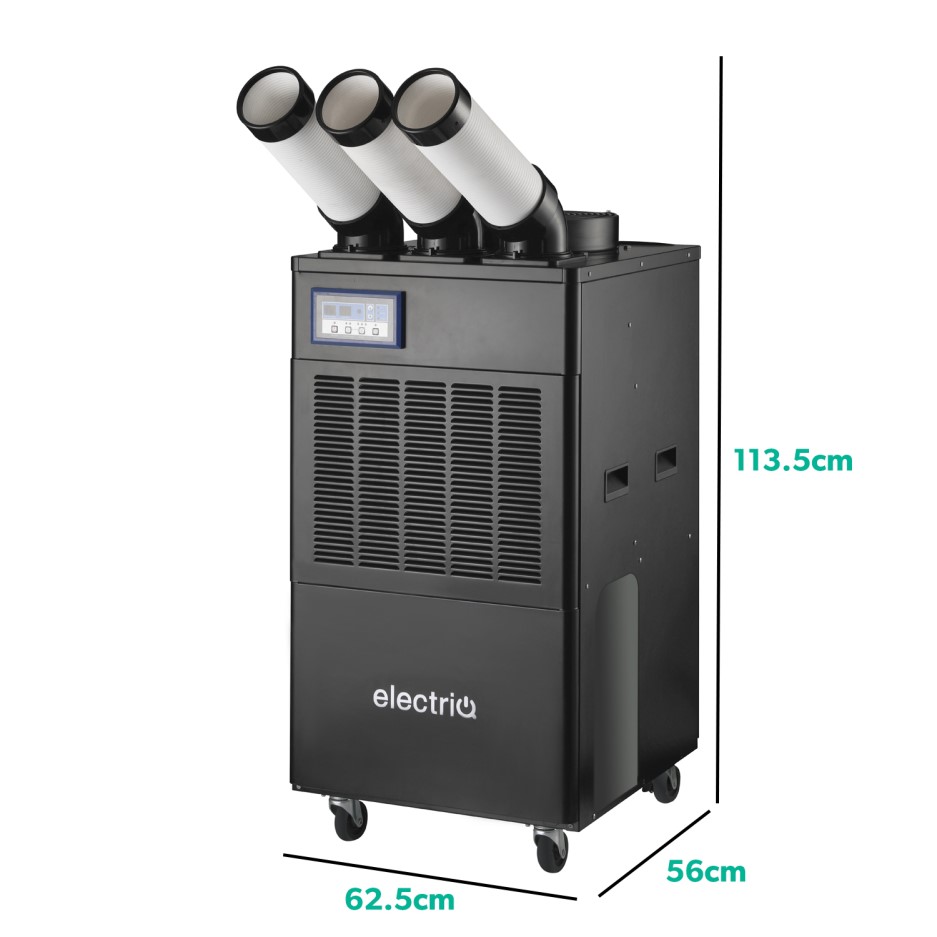 electriQ 18000 BTU Portable Commercial Air Conditioner for up to 45 sqm
