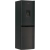 Refurbished Candy CMCL5172BWDKN Low Frost Freestanding Fridge Freezer With Water Dispenser - Black