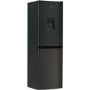 Candy Low Frost Freestanding Fridge Freezer With Water Dispenser - Black