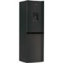 Refurbished Candy CMCL5172BWDKN Low Frost Freestanding Fridge Freezer With Water Dispenser - Black