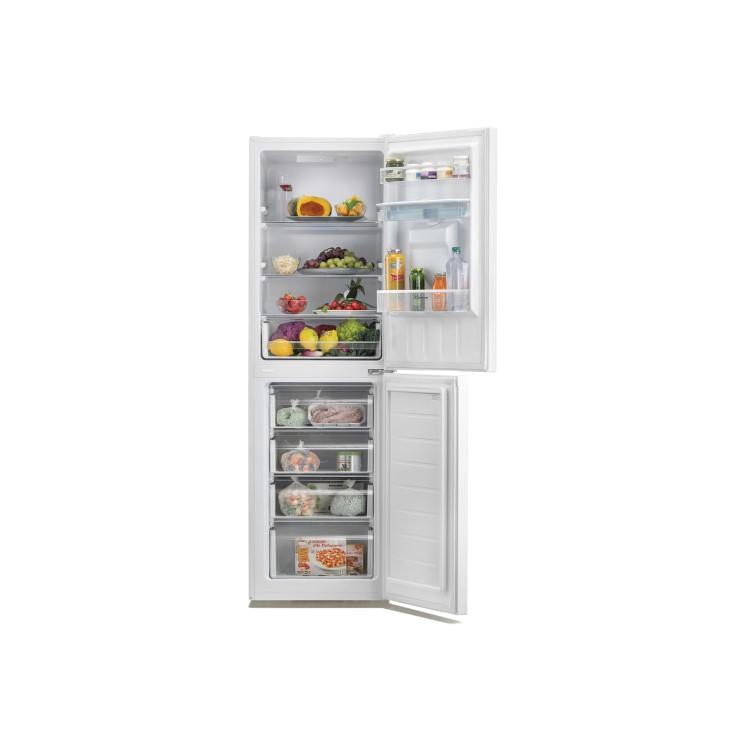 Candy 253 Litre 50/50 Freestanding Fridge Freezer - White