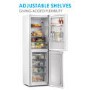 Candy 253 Litre 50/50 Freestanding Fridge Freezer - White