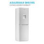Candy 253 Litre 50/50 Freestanding Fridge Freezer - White