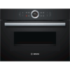 Refurbished Bosch CMG633BB1B Serie 8 Built in 45 Litre with Microwave Compact Oven