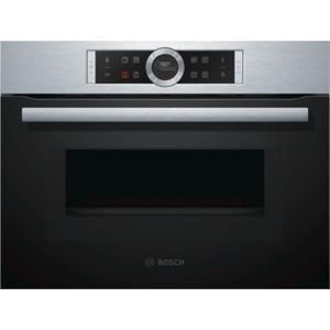GRADE A1 - As new but box opened - Bosch CMG633BS1B Compact Height Built-in Combination Microwave Oven Stainless Steel