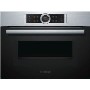 GRADE A1 - Bosch CMG633BS1B Compact Height Built-in Combination Microwave Oven Stainless Steel