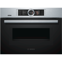 Bosch Series 8 Compact Combination Oven and Microwave with Home Connect - Stainless Steel