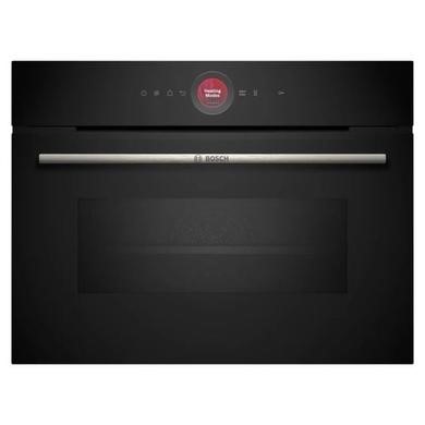Bosch CMG7241B1B Series 8 Built-In Combination Microwave Oven - Black