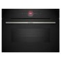 Bosch Series 8 Built-In Combination Microwave Oven - Black