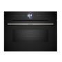 Bosch Series 8 Built-In Combination Microwave Oven - Black