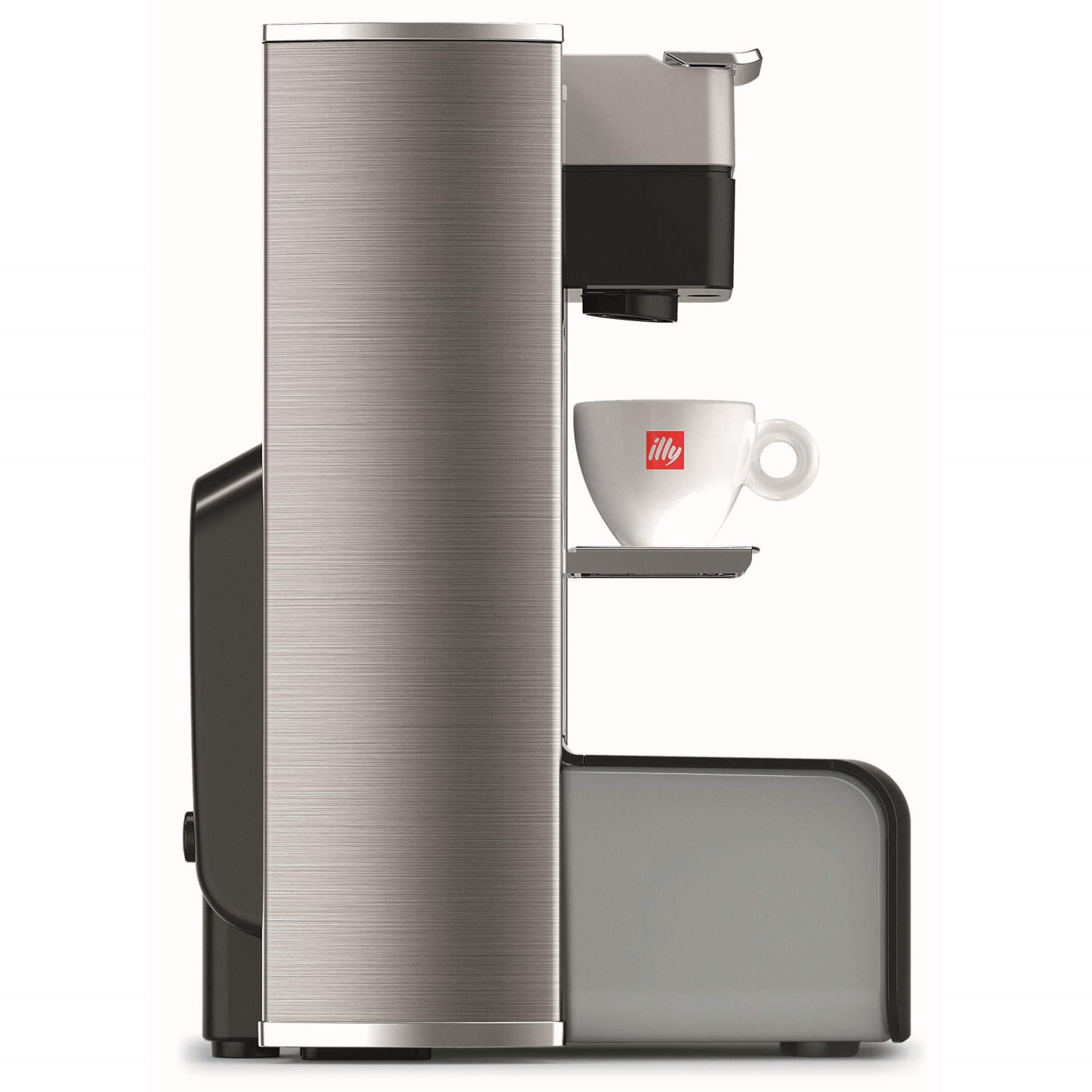 Hotpoint CMHPCHX0 UP Espresso Coffee Machine Black Appliances Direct