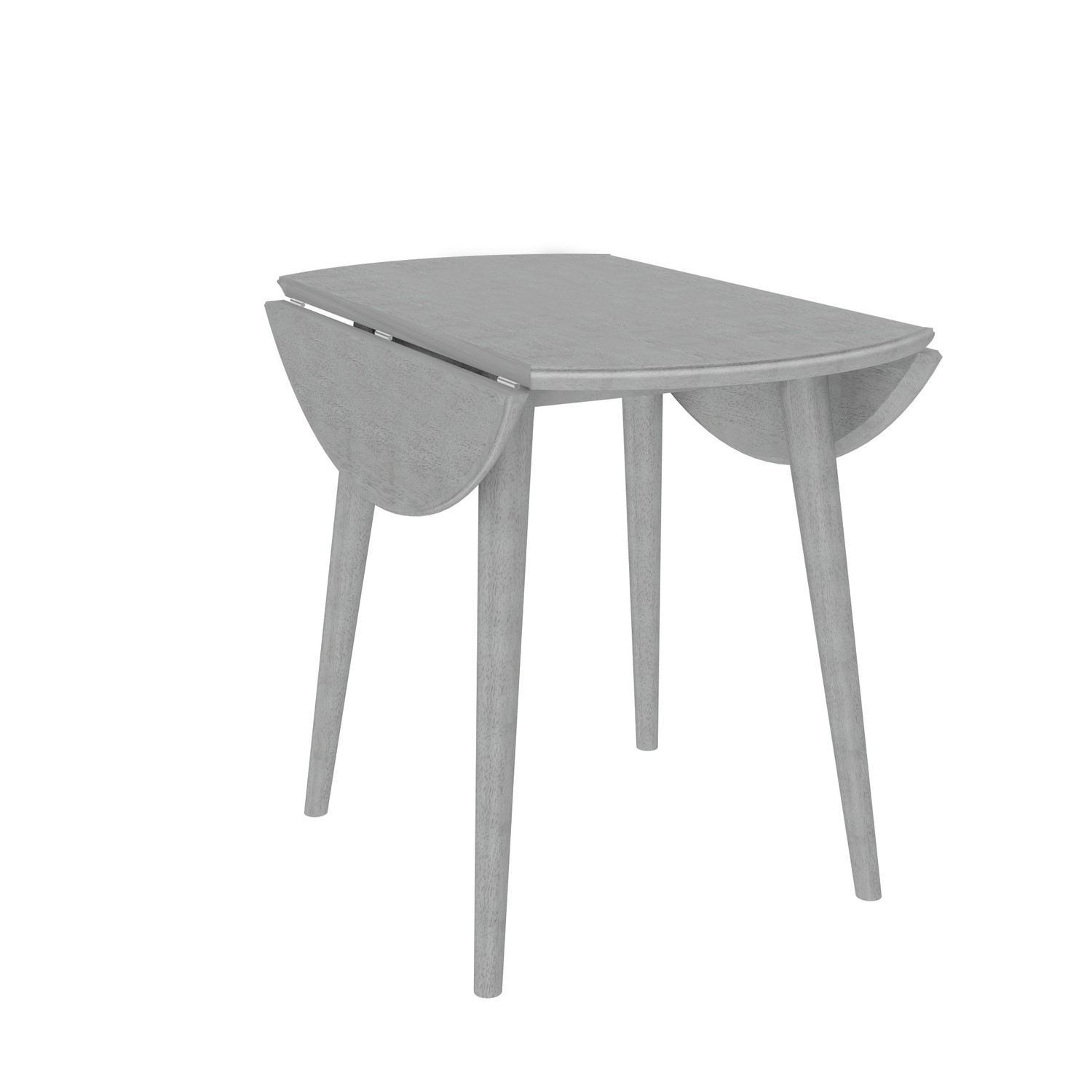 Grey Round Drop Leaf Dining Table - Seats 2 - Cami 5056096048292 | eBay