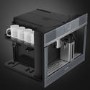 Smeg Linea Built-in Automatic Coffee Machine - Silver
