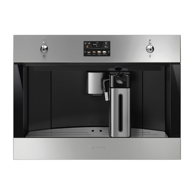 Smeg CMS4303X Classic Automatic Built-in Coffee Machine - Stainless Steel