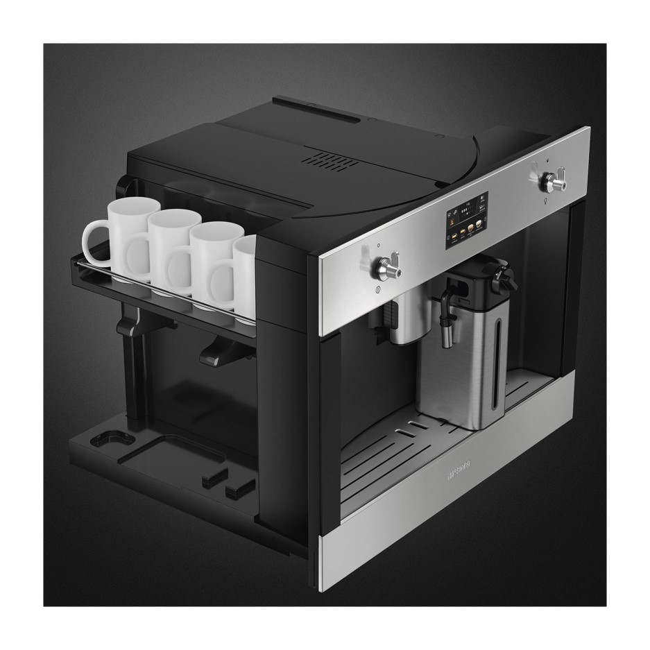 Smeg CMS4303X Classic Automatic Builtin Coffee Machine Stainless