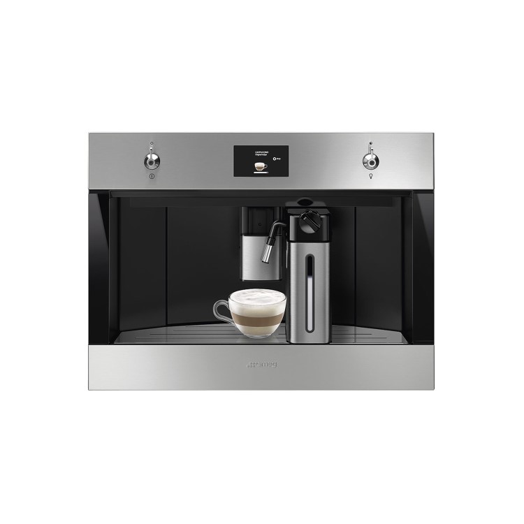 Smeg CMS4303X Classic Automatic Built-in Coffee Machine - Stainless Steel