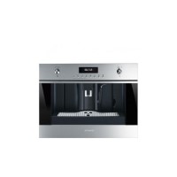 Smeg CMS645X Classic Automatic Built-in Coffee Machine Stainless Steel And Dark Glass