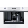 Smeg CMSC451B Linea Compact Fully Automatic Built-in Coffee Machine White