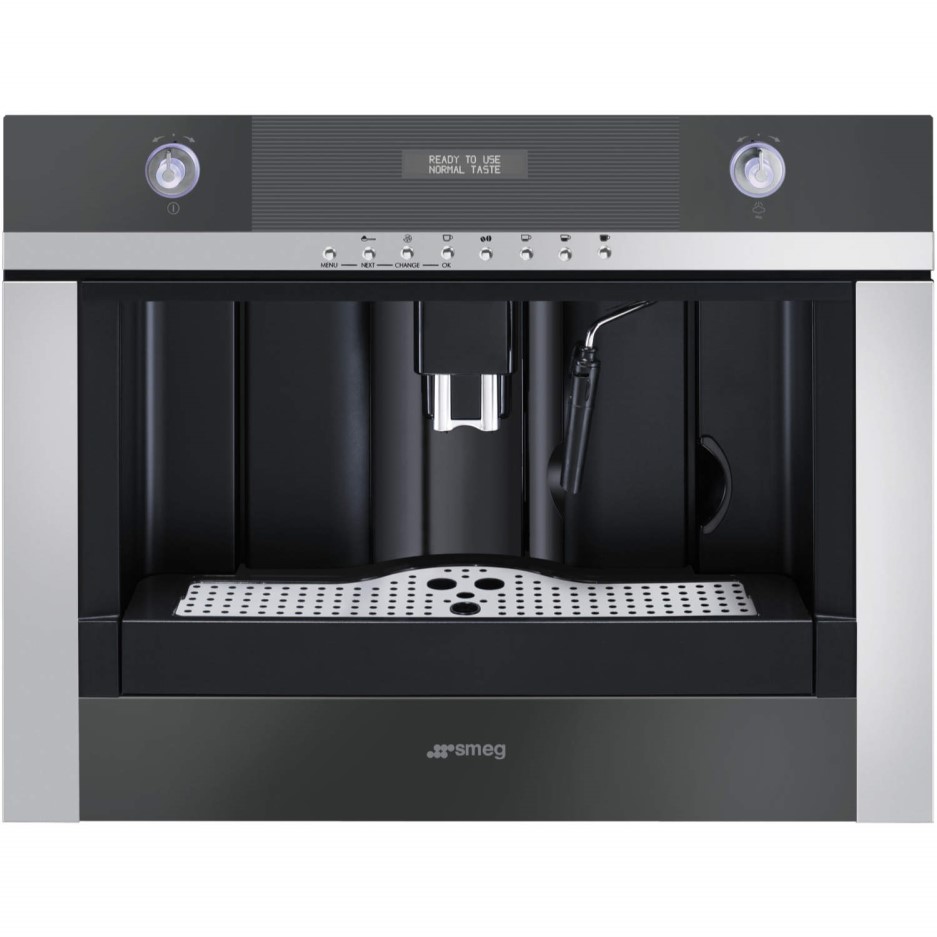 Smeg CMSC45NE Linea Compact Fully Automatic Builtin Coffee Machine