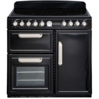 Leisure CMTE95K Traditional 90cm Electric Range Cooker - Black