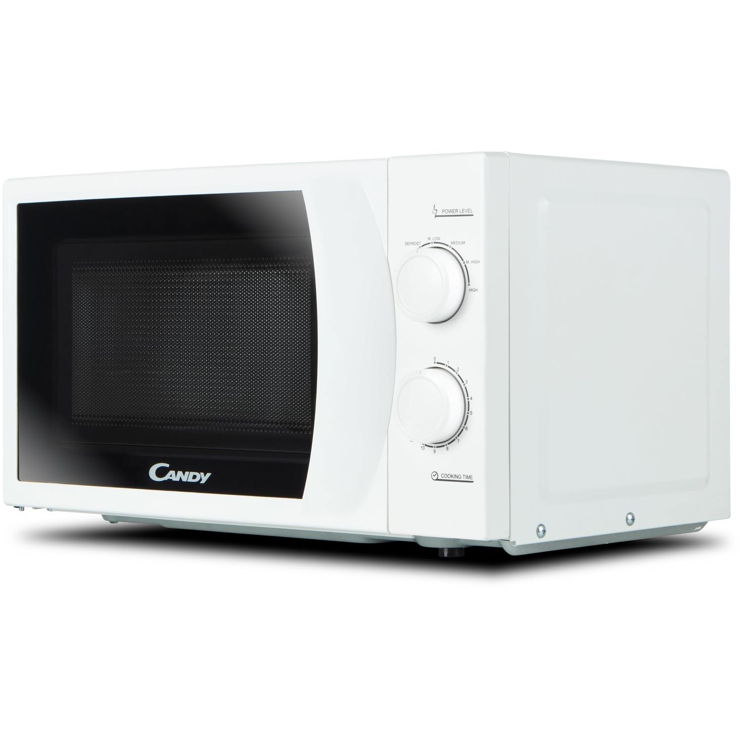Candy CMW2070M 700W 20L Freestanding Microwave Oven - White | Appliances  Direct