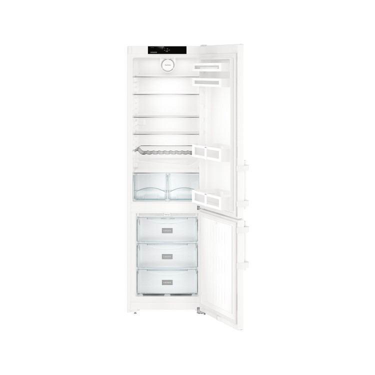 Liebherr CN4015 Comfort 201x60cm Extra Efficient NoFrost Freestanding Fridge Freezer White