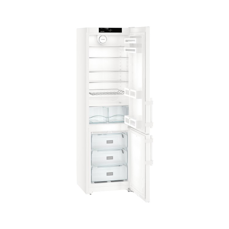 Liebherr CN4015 Comfort 201x60cm Extra Efficient NoFrost Freestanding Fridge Freezer White