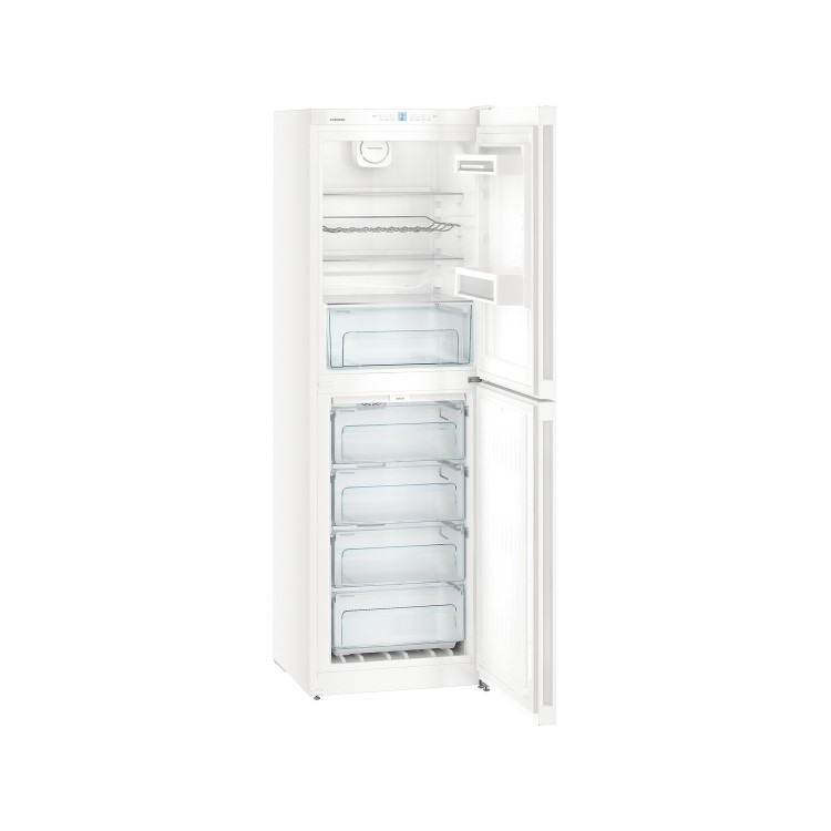 GRADE A2 - Liebherr CN4213 186x60cm 294L NoFrost Freestanding Fridge Freezer - White