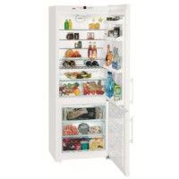 liebherr CN5113 75cm wide Frost Free Freestanding Fridge Freezer - White