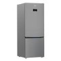 Refurbished Beko CNG5785VPS Freestanding 475 Litre 50/50 Frost Free Fridge Freezer Stainless Steel