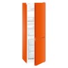 GRADE A2 - Liebherr CNNO4313 186x60cm 304L NoFrost Freestanding Fridge Freezer - Neon Orange