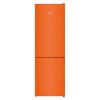 GRADE A3 - Liebherr CNNO4313 186x60cm 304L NoFrost Freestanding Fridge Freezer - Neon Orange