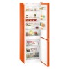 GRADE A2 - Liebherr CNNO4313 186x60cm 304L NoFrost Freestanding Fridge Freezer - Neon Orange