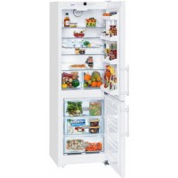 liebherr CNP3513 Dual Temperature Control NoFrost Freestanding Fridge Freezer in White