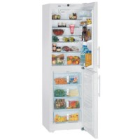 liebherr CNP3913 Dual Temperature Control NoFrost Freestanding Fridge Freezer in White