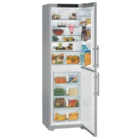 liebherr CNPESF3913 Dual Temperature Control NoFrost Freestanding Fridge Freezer with Stainless Steel Doors