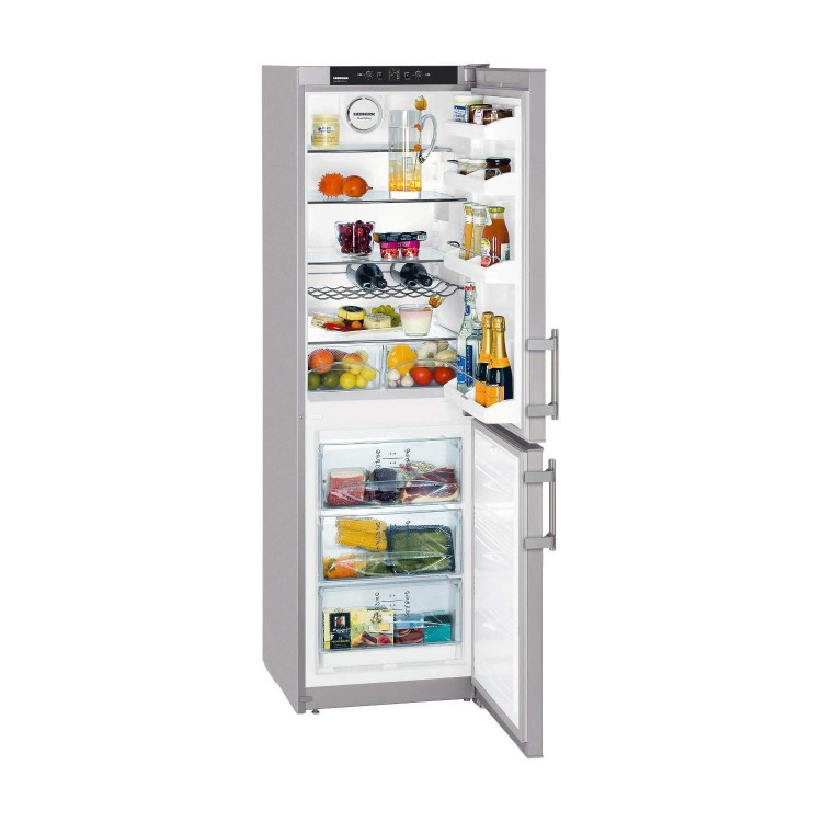 GRADE A3 - liebherr CNSL3033 NoFrost Freestanding Fridge Freezer - Silver