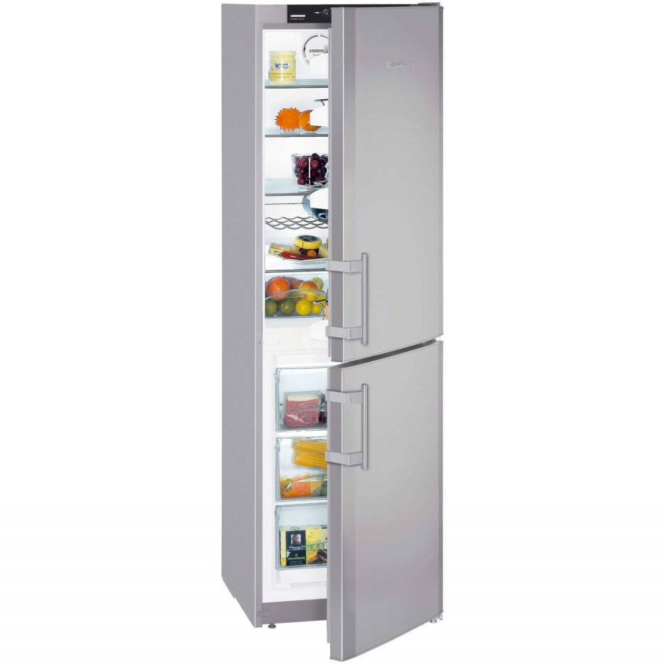 Liebherr CNSL3033 NoFrost Freestanding Fridge Freezer Silver