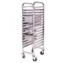 Culinox 1/1 GN Full Size Stainless Steel Trolley - 380mm Wide 1700mm High
