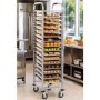 Culinox 1/1 GN Full Size Stainless Steel Trolley - 380mm Wide 1700mm High
