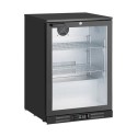 CNX-BB1HB Culinox Single Hinged Door Bottle Cooler - 127Ltr, Black, 600mm Wide